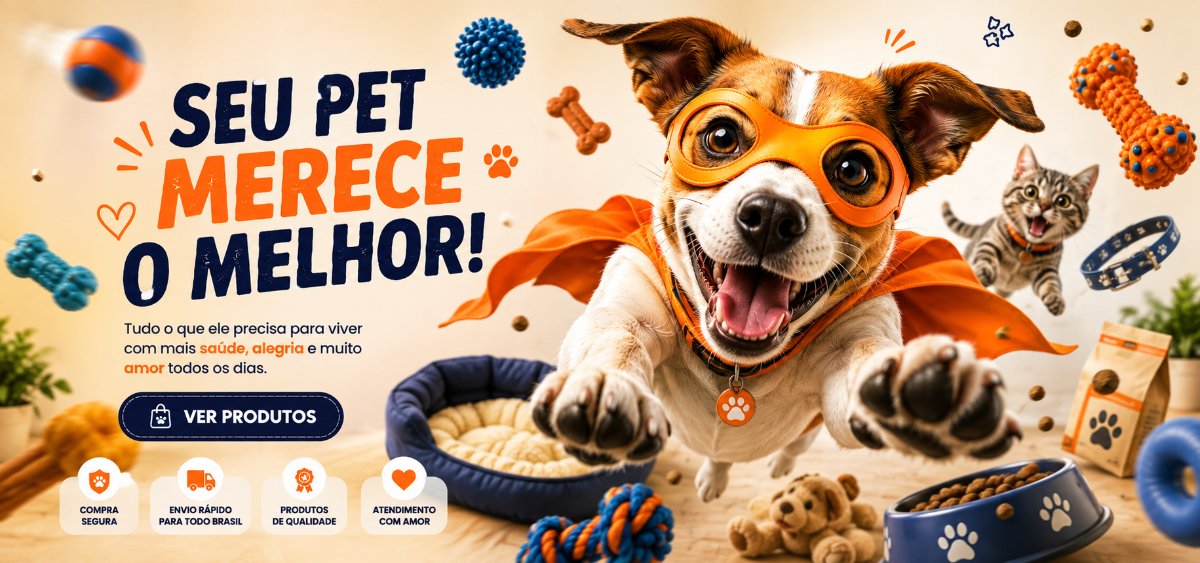 Seu Pet Merece o Melhor - Lojinha Pet