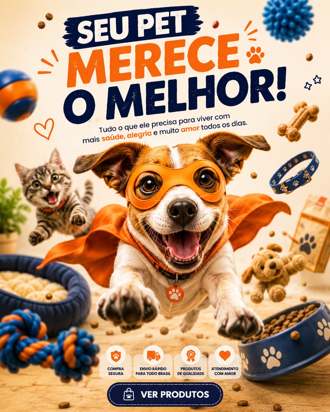 Seu Pet Merece o Melhor - Lojinha Pet